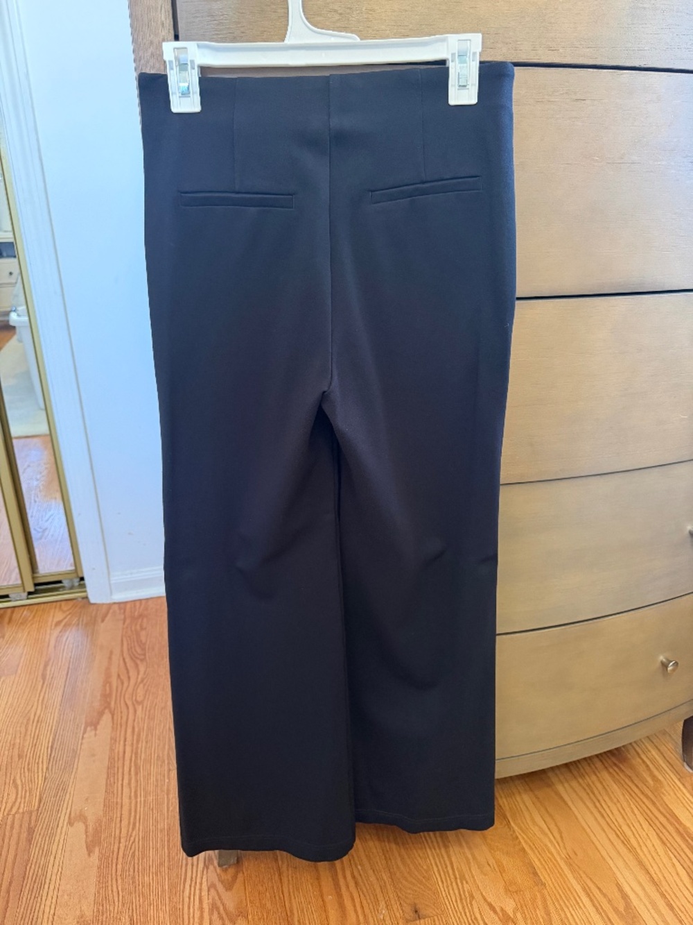 LOFT Black Wide Leg Pants - Picture 3 of 8